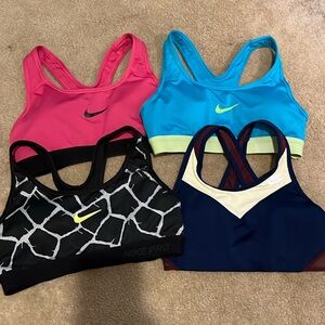 Nike Sports Bra Bundle (size XS)